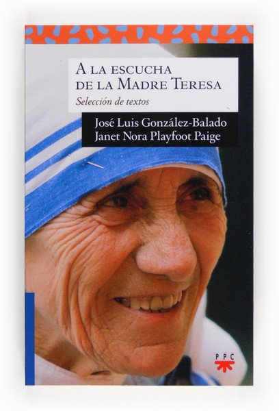 Portada de A LA ESCUCHA DE LA MADRE TERESA