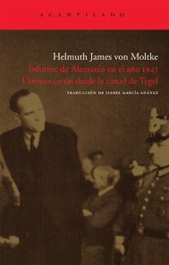 Portada de INFORME DE ALEMANIA EN EL AÑO 1943. Últimas cartas desde la cárcel de Tegel
