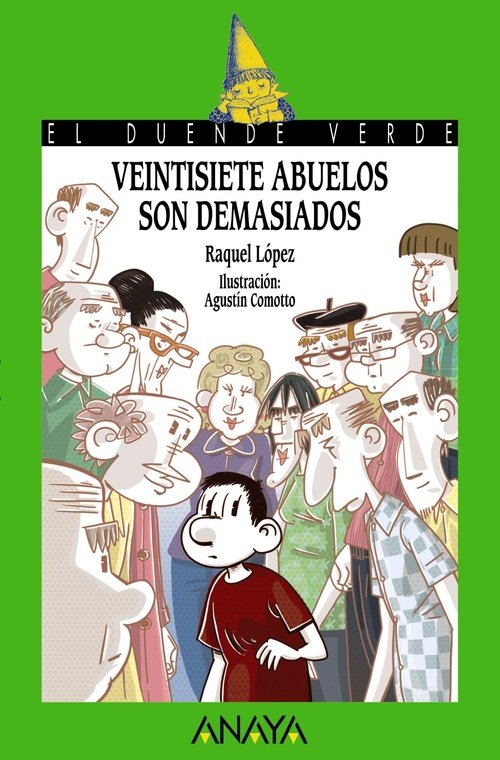 Portada de VEINTISIETE ABUELOS SON DEMASIADOS