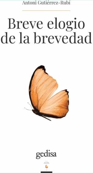 Portada de BREVE ELOGIO DE LA BREVEDAD