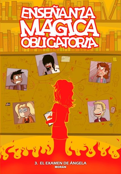 Portada de ENSEÑANZA MÁGICA OBLIGATORIA 3. El examen de Ángela
