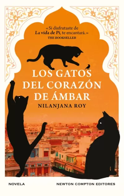 Portada de LOS GATOS DEL CORAZÓN DE ÁMBAR
