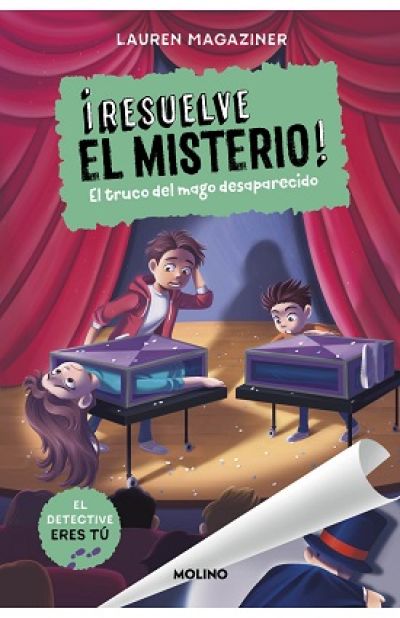Portada de RESUELVE EL MISTERIO 9. El truco del mago desaparecido