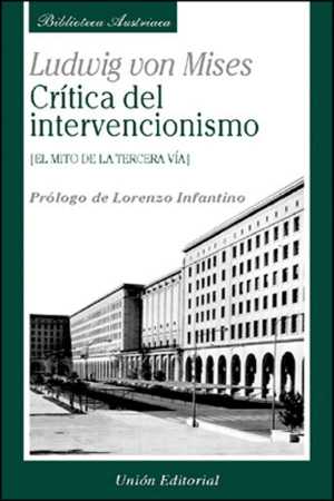 Portada de CRÍTICA DEL INTERVENCIONISMO
