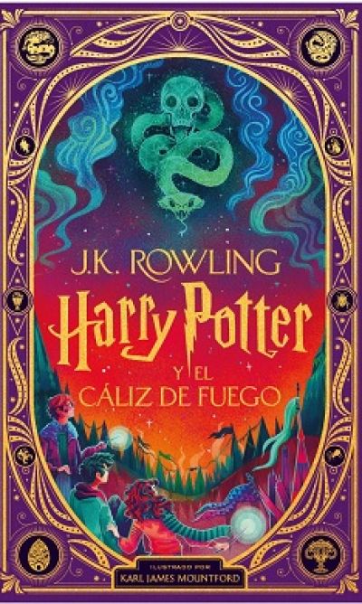Portada de HARRY POTTER Y EL CÁLIZ DE FUEGO