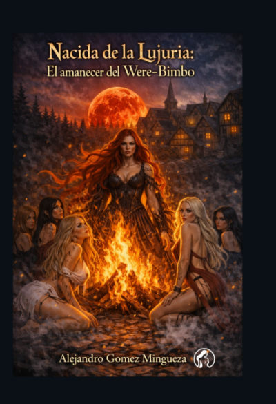 Portada de NACIDA EN LA LUJURIA. El amanecer del Were-Bimbo