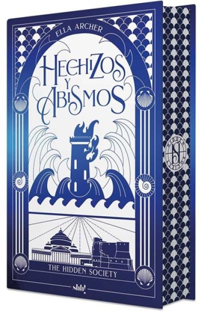 Portada de HECHIZOS Y ABISMOS. The Hidden Society 2