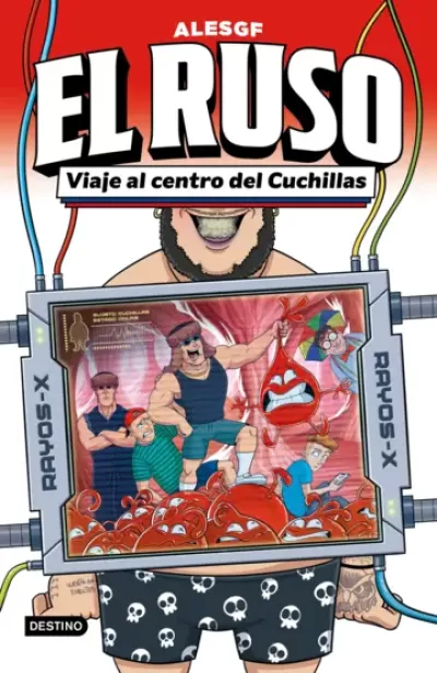Portada de EL RUSO 3. Viaje al centro del Cuchillas