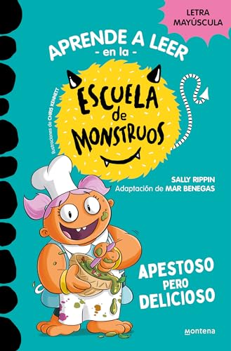 APRENDER A LEER EN LA ESCUELA DE MONSTRUOS 14 - APESTOSO PERO DELICIOSO: EN LETRA MAYÚSCULA PARA APRENDER A LEER  