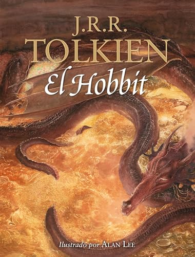 Portada de EL HOBBIT. ILUSTRADO POR ALAN LEE  
