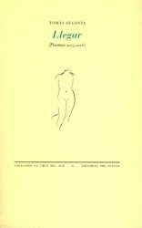 Portada de LLEGAR (POEMAS 2005-2006)