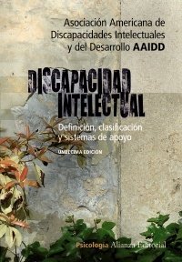 Portada de DISCAPACIDAD INTELECTUAL. Definición, clasificación y sistemas de apoyo