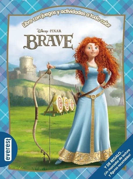 BRAVE. LIBRO CON JUEGOS Y ACTIVIDADES A TODO COLOR