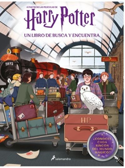 HARRY POTTER. Un libro de busca y encuentra