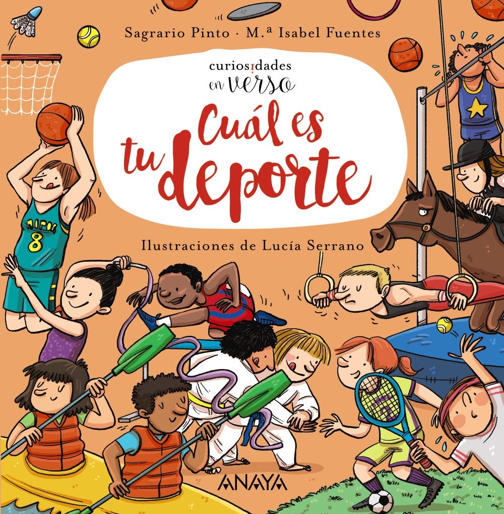 Portada de CUÁL ES TU DEPORTE (Curiosidades en verso)