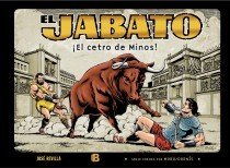 Portada de EL CETRO DE MINOS. Album el Jabato Nº 3