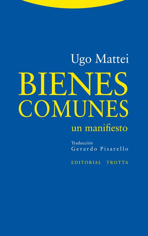 Portada de BIENES COMUNES