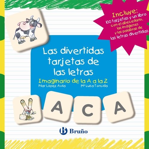 Portada de LAS DIVERTIDAS TARJETAS DE LAS LETRAS