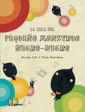 Portada de LA ISLA DEL PEQUEÑO MONSTRUO NEGRO-NEGRO