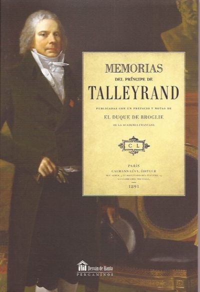 Portada de MEMORIAS DEL PRÍNCIPE DE TALLEYRAND