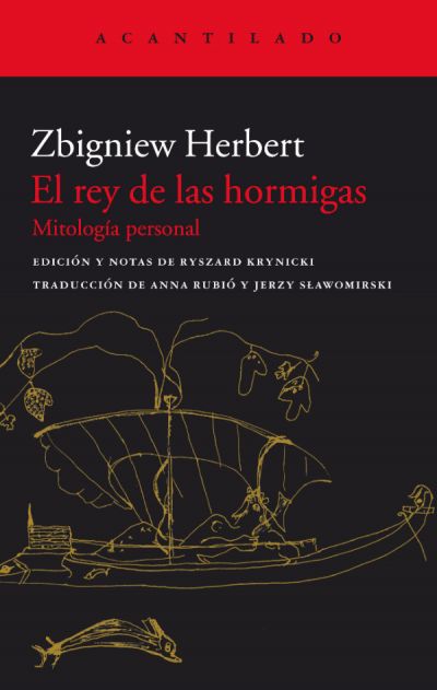 Portada de EL REY DE LAS HORMIGAS. Mitología personal