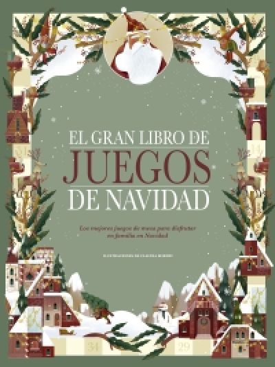 Portada de EL GRAN LIBRO DE JUEGOS DE NAVIDAD. Los mejores juegos de mesa para disfrutar en familia en Navidad