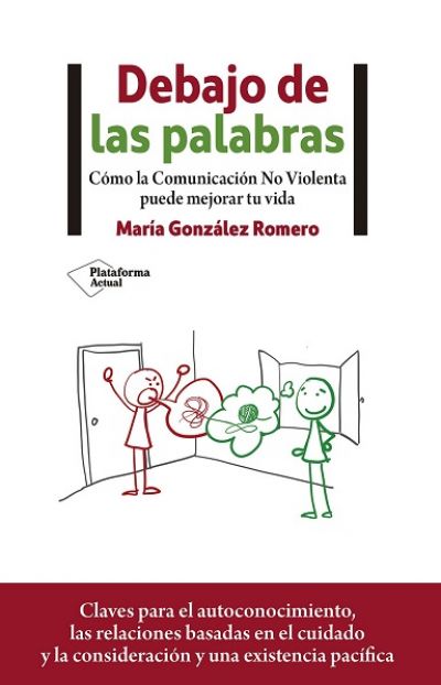 Portada de DEBAJO DE LAS PALABRAS. Cómo la Comunicación No Violenta puede mejorar tu vida