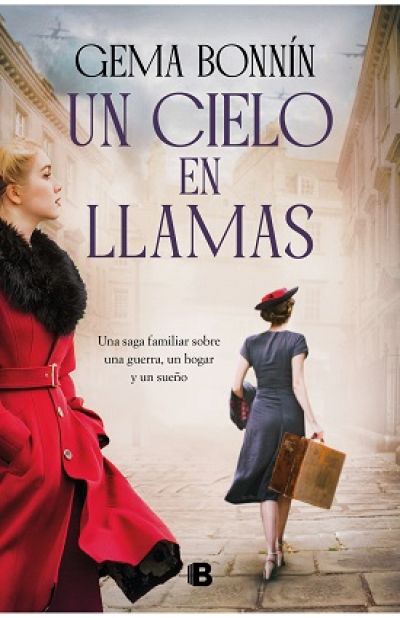 Portada de UN CIELO EN LLAMAS