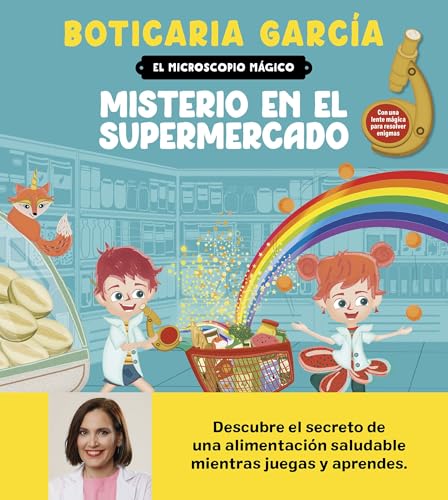 Portada de EL MICROSCOPIO MÁGICO. Misterio en el supermercado