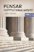 Portada de PENSAR INSTITUCIONALMENTE