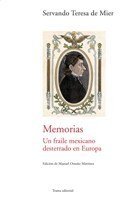 Portada de MEMORIAS. Un fraile mexicano desterrado en Europa