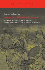 Portada de LECTURA DE LA «CHANSON DE ROLAND»