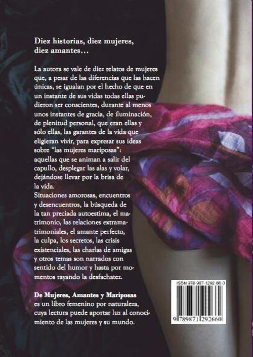 Portada de DE MUJERES, AMANTES Y MARIPOSAS