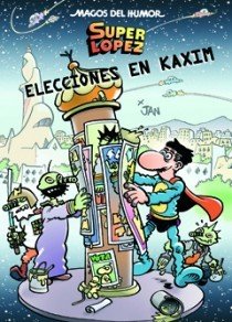 Portada de ELECCIONES EN KAXIM. Magos del humor Nº 143 (SUPER LÓPEZ)
