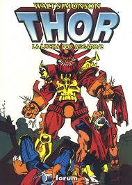 Portada de THOR: LA LUCHA POR ASGARD