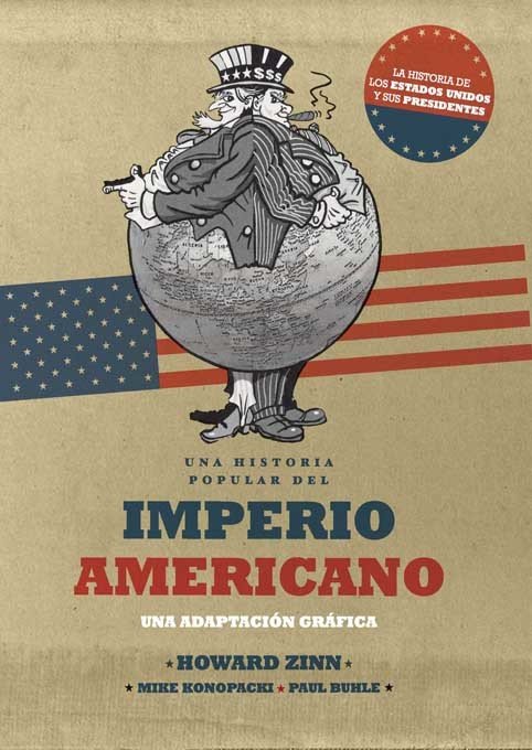 Portada de UNA HISTORIA POPULAR DEL IMPERIO AMERICANO. Una adaptación gráfica
