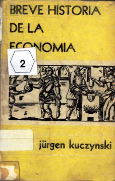 Portada de BREVE HISTORIA DE LA ECONOMÍA