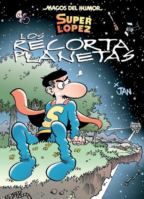 Portada de SUPER LÓPEZ: LOS RECORTAPLANETAS