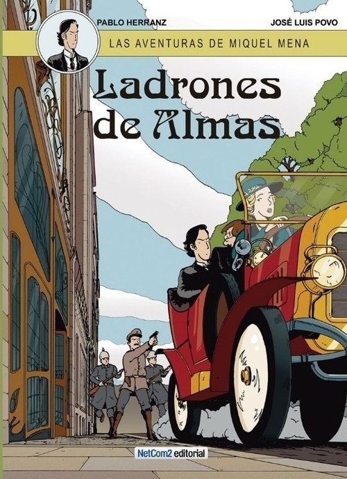 Portada de LADRONES DE ALMAS. Las aventuras de Miquel Mena nº 1