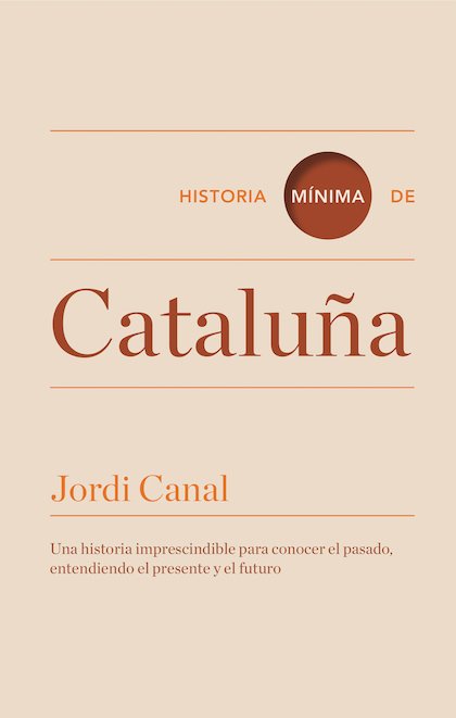 Portada de HISTORIA MÍNIMA DE CATALUÑA
