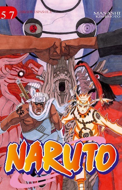 Portada de NARUTO Nº57