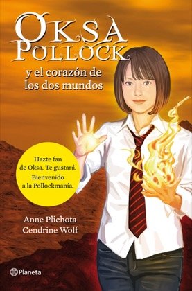 Portada de OKSA POLLOCK Y EL CORAZÓN DE LOS DOS MUNDOS