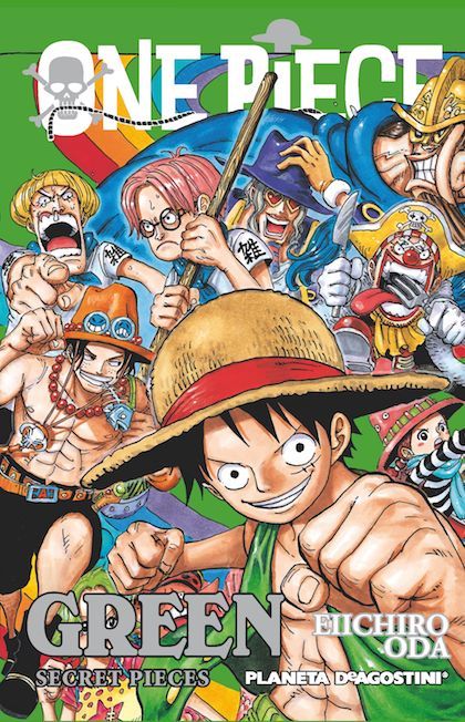 Portada de ONE PIECE GUÍA Nº 04 GREEN